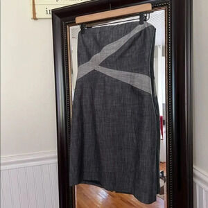 ‎Tahari Strapless Shift Dress Size 8